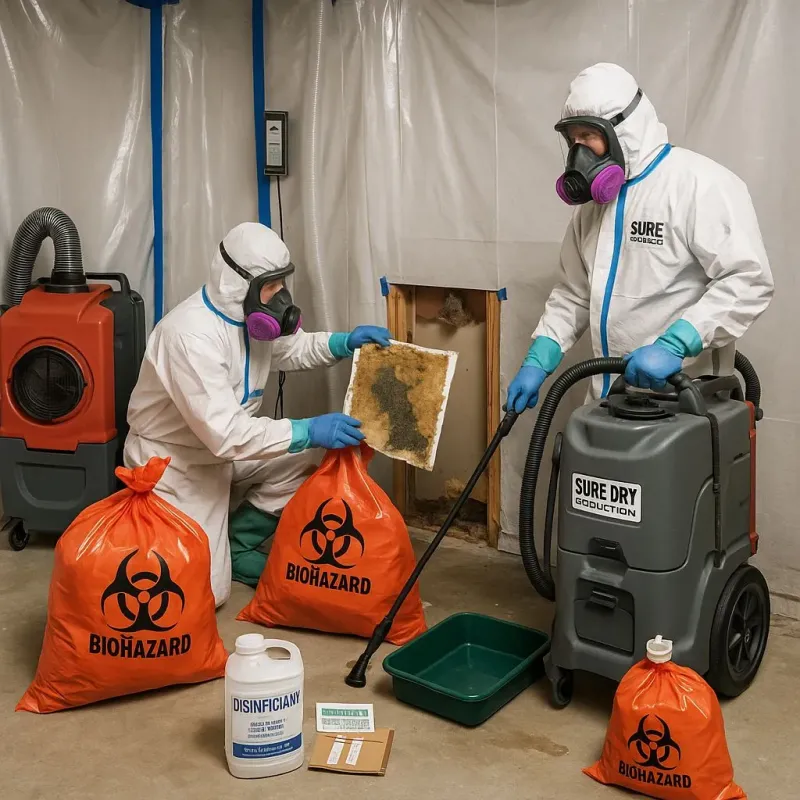 Contaminated Water Handling Protocols process in Jasper, AR