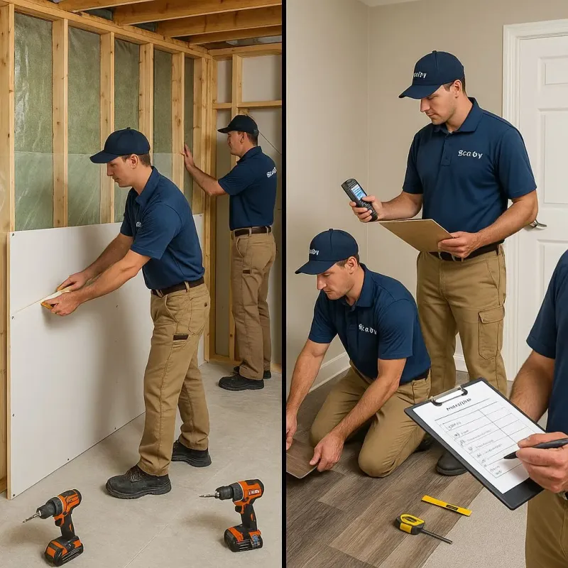 Repairs and Reconstruction process in Jasper, AR